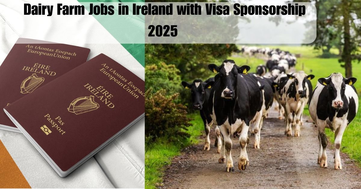 Dairy Farm Jobs in Ireland with Visa Sponsorship 2025 – Apply Now for High-Paying Roles with Housing